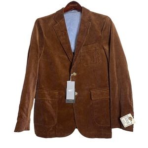 BEAMS Men’s Brown Retro Jacket Size M Japan Vintage Style Business Casual